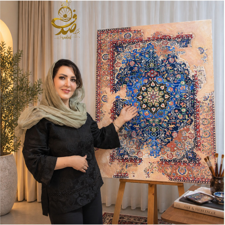 تابلو فرش آنتیک